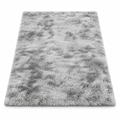 Plush Long-Pile Shag Rug – Soft Cozy Bedside Area Rug