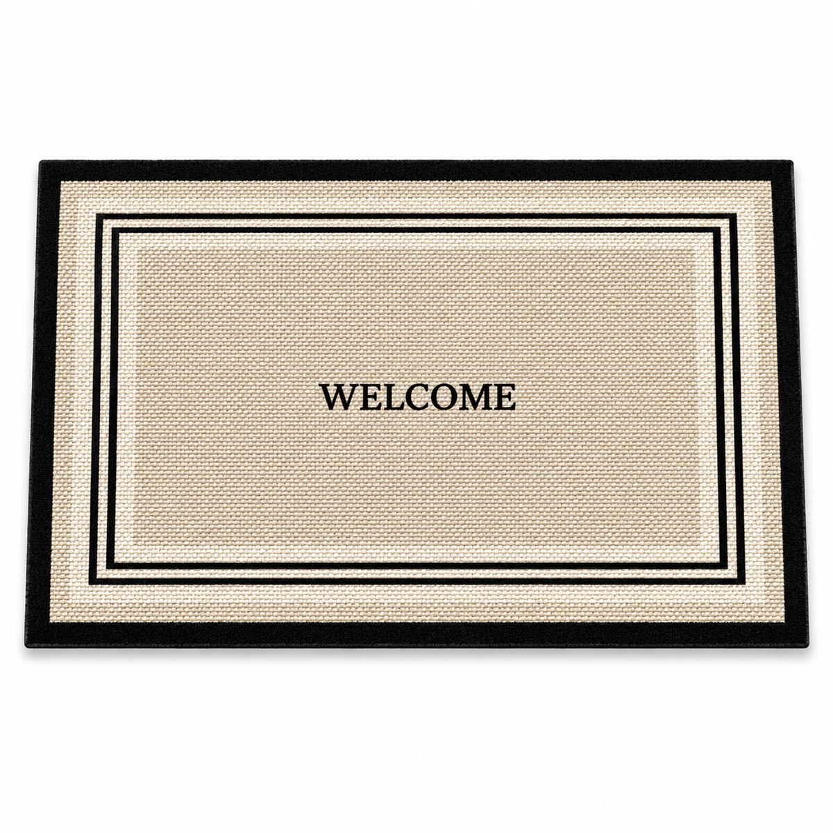 Minimalist Welcome Entryway Mat – Non-Slip Indoor Door Rug