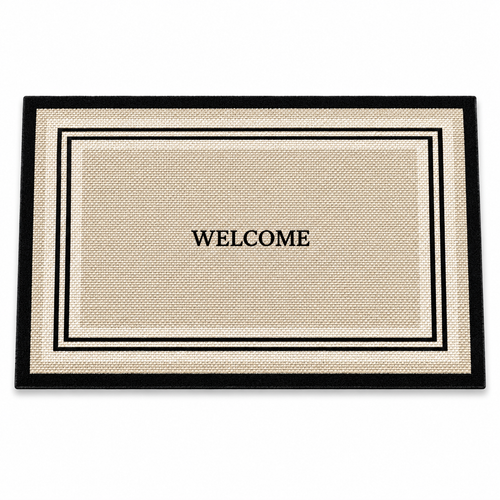 Minimalist Welcome Entryway Mat – Non-Slip Indoor Door Rug